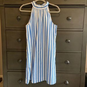 NWT J Crew Striped Halter Dress